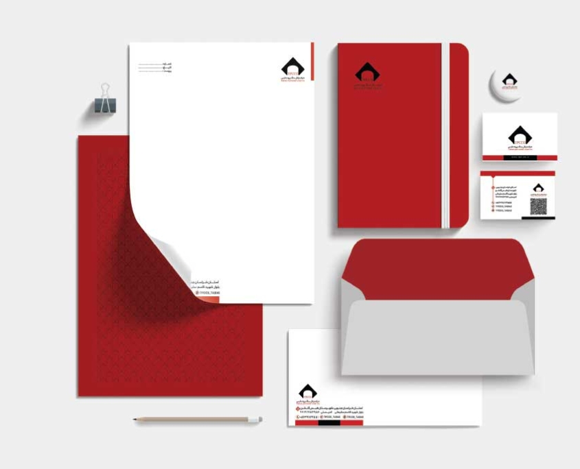 4-هویت-بصری-برند_-ست-اداری