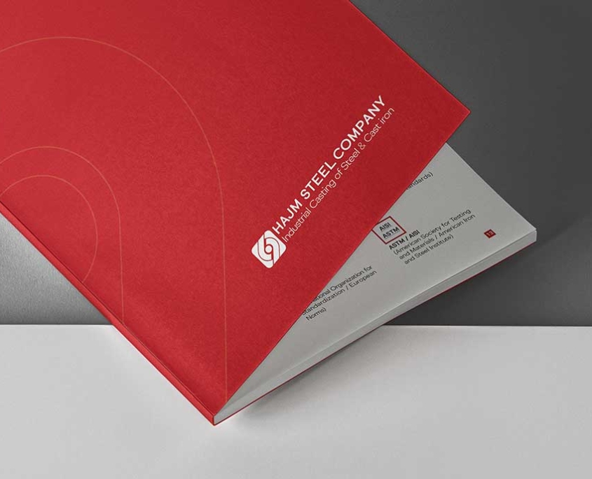 طراحی-کاتالوگ-انگلیسی-شرکت-فولاد-حجم