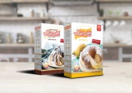 1 بسته بندی پودر کیک کاردینال