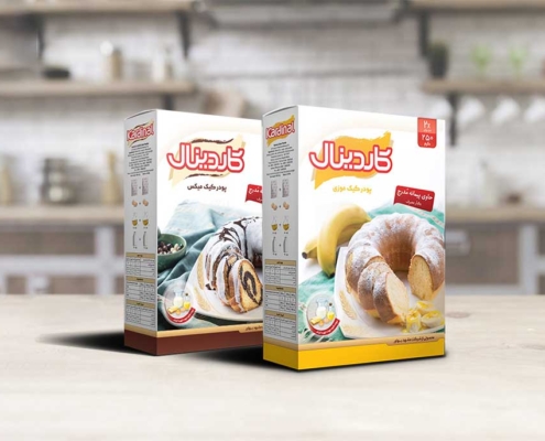 1 بسته بندی پودر کیک کاردینال