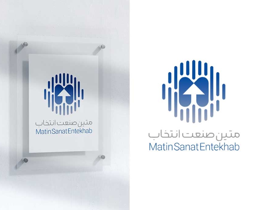 22 طراحی نشان متین صنعت انتخاب